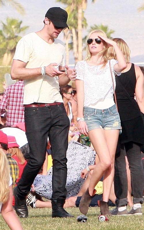 Kate Bosworth with Boyfriend at Coachella
