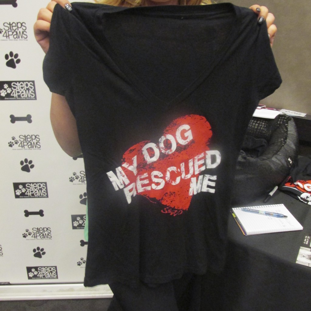 Steps4Paws saves puppies T-Shirts for a cause My Dog Rescued Me
