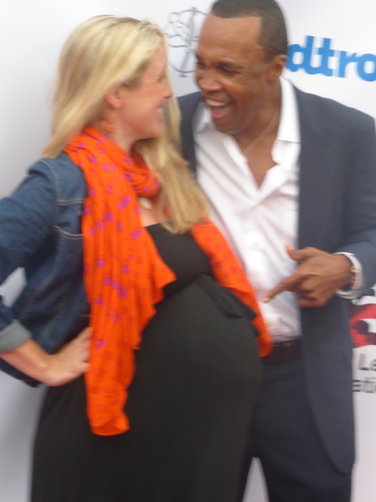 Sugar Ray Leonard on the Red Carpet at his 4th annual Big Fighter Big Fight Charity Fight Night Benefiting Juvenile Diabetes.