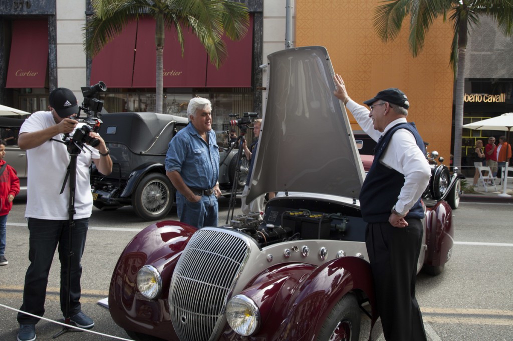 Jay Leno at FlexJet Concours D'Elegance Fathers Day in Beverly Hills